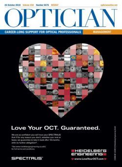 Optician – 26 October 2018