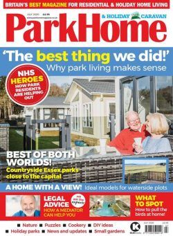 Park Home & Holiday Caravan – July 2020