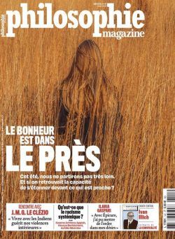 Philosophie Magazine France – Aout 2020