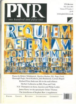 PN Review – May-June 2003