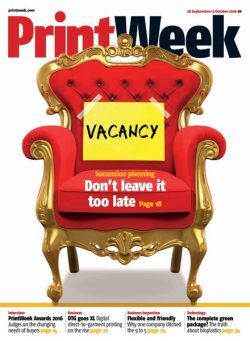 PrintWeek – 26 September 2016