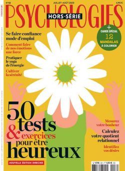 Psychologies – Hors-Serie N 58 – Juillet-Aout 2020