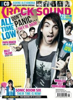 Rock Sound Magazine – November 2012