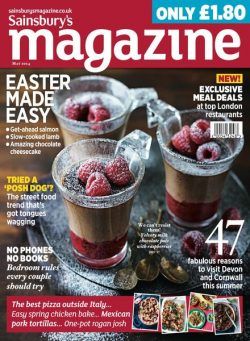 Sainsbury’s Magazine – May 2014