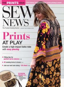 Sew News – August-September 2020