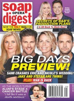 Soap Opera Digest – July 20, 2020