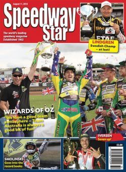 Speedway Star – August 11, 2018