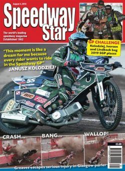 Speedway Star – August 4, 2018