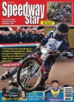 Speedway Star – May 5, 2018