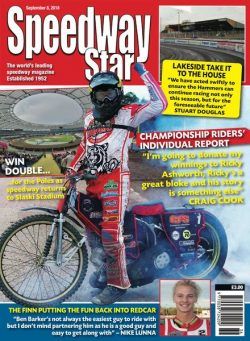 Speedway Star – September 8, 2018