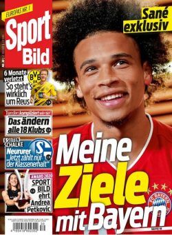 SPORT BILD – 22 Juli 2020