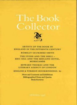 The Book Collector – Spring 1998