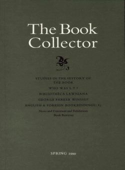 The Book Collector – Spring 1999