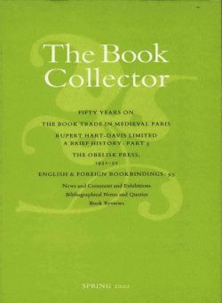 The Book Collector – Spring 2002