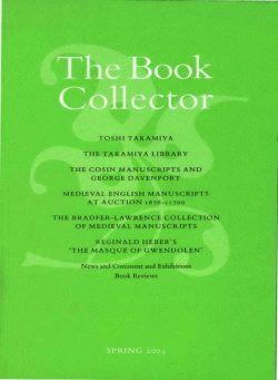 The Book Collector – Spring 2004