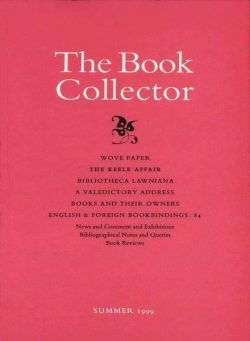 The Book Collector – Summer 1999