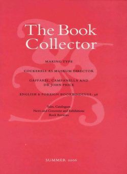 The Book Collector – Summer 2006