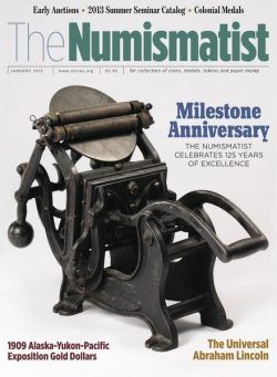 The Numismatist – January 2013