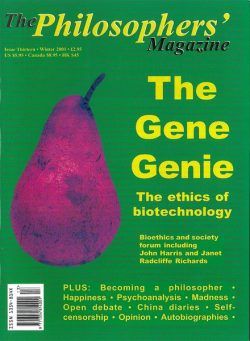 The Philosophers’ Magazine – 1st quarter 2001