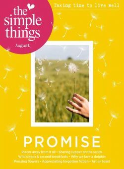 The Simple Things – August 2020