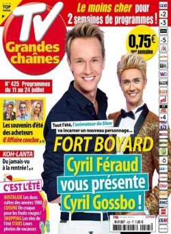 TV Grandes chaines – 11 Juillet 2020