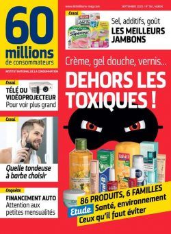 60 Millions de Consommateurs – Septembre 2020