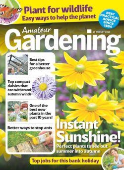 Amateur Gardening – 29 August 2020