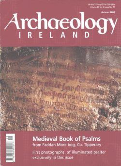 Archaeology Ireland – Autumn 2006