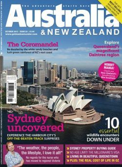 Australia & New Zealand – October 2012