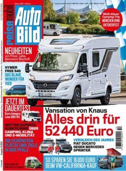 Auto Bild Reisemobil – Oktober 2020