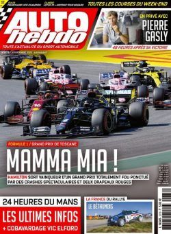 Auto Hebdo – 16 Septembre 2020