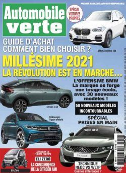 Automobile Verte – Septembre-Novembre 2020