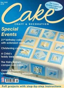 Cake Decoration & Sugarcraft – May 2009