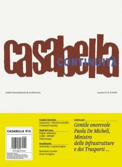 Casabella – Settembre 2020