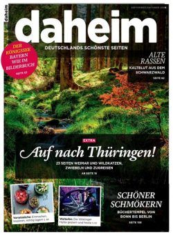 Daheim – September-Oktober 2020