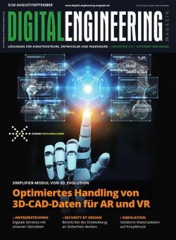 Digital Engineering Germany – August-September 2020