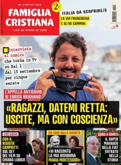 Famiglia Cristiana – 30 Agosto 2020