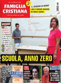 Famiglia Cristiana – 6 Settembre 2020