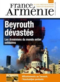 France Armenie – Septembre 2020