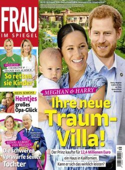 Frau im Spiegel – 19 August 2020