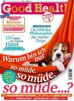 Good Health Germany – August-September 2020