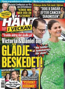 Hant i Veckan – 02 september 2020