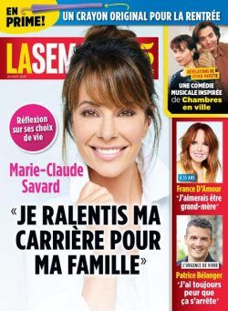 La Semaine – aout 28, 2020