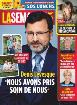 La Semaine – septembre 11, 2020