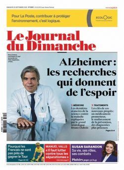 Le Journal du Dimanche – 20 septembre 2020