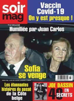 Le Soir Magazine – 17 aout 2020