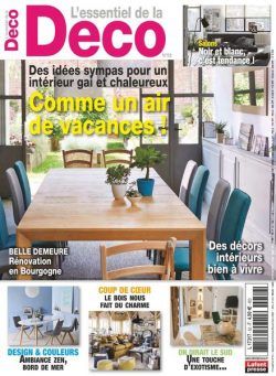 L’Essentiel de la Deco – Septembre-Novembre 2020