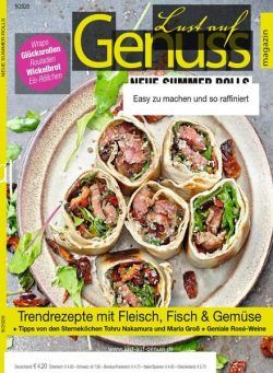 Lust auf Genuss – September 2020