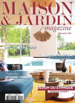 Maison & Jardin Magazine – Septembre 2020