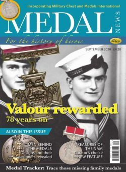 Medal News – September 2020